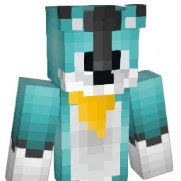 tippydog Minecraft avatar bust