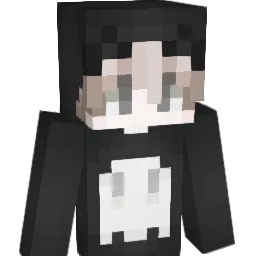 togated Minecraft avatar bust