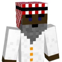 tomensushibakker Minecraft avatar bust