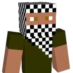 topmop Minecraft avatar bust