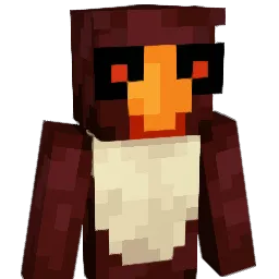 toucanred Minecraft avatar bust