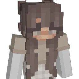 transgirlfadin Minecraft avatar bust