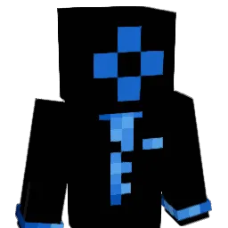 trashfetti Minecraft avatar bust