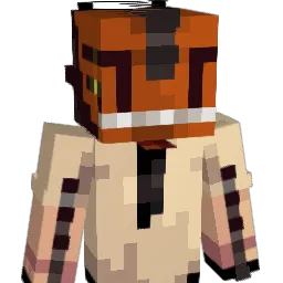 trenbot Minecraft avatar bust