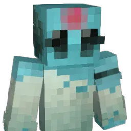 trickyton Minecraft avatar bust