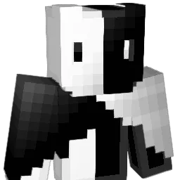 tridentification Minecraft avatar bust
