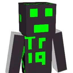 triqqie Minecraft avatar bust