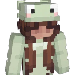 trishax Minecraft avatar bust