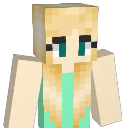 trixynixy Minecraft avatar bust