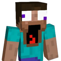 trollareen Minecraft avatar bust