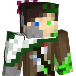 tron12 Minecraft avatar bust