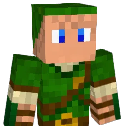 tronotrond Minecraft avatar bust