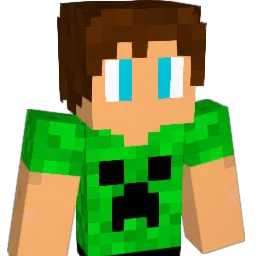 troofy Minecraft avatar bust