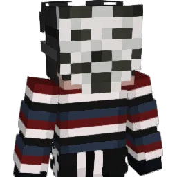 trzaskownica Minecraft avatar bust
