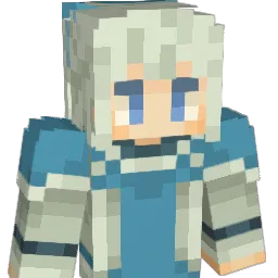 tsukishigure Minecraft avatar bust