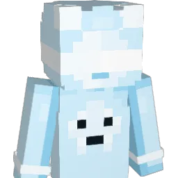 ttvfrostedflakey Minecraft avatar bust