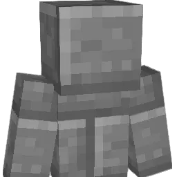 tulling Minecraft avatar bust
