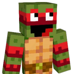 turbocows Minecraft avatar bust
