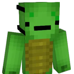 turtleanimate Minecraft avatar bust