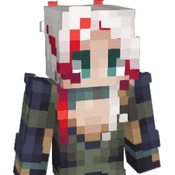 tutuquinha Minecraft avatar bust