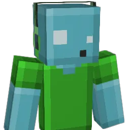 twinaccount Minecraft avatar bust