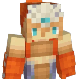 tzkz Minecraft avatar bust