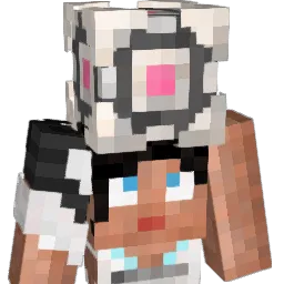 ubiquitous Minecraft avatar bust