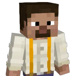 ubry Minecraft avatar bust
