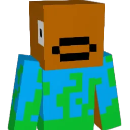 uhfishical Minecraft avatar bust