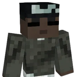 uliczny Minecraft avatar bust