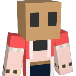 umekko Minecraft avatar bust