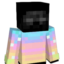 umgefallener Minecraft avatar bust