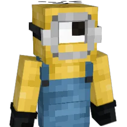 unal Minecraft avatar bust