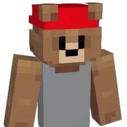 unbearabIe Minecraft avatar bust