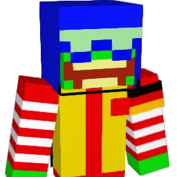 unbornchild Minecraft avatar bust