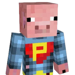 underpig2013 Minecraft avatar bust
