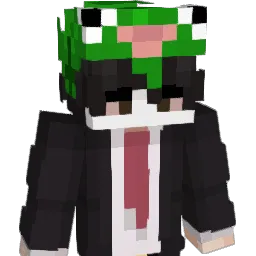 unipressed Minecraft avatar bust