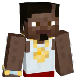 unrreall Minecraft avatar bust
