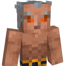upaair Minecraft avatar bust