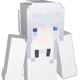 upcome Minecraft avatar bust