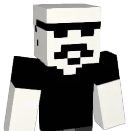 upseyy Minecraft avatar bust