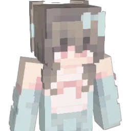urchiara Minecraft avatar bust