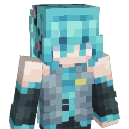 uwubloomy Minecraft avatar bust