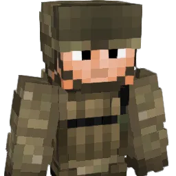 vSimpy Minecraft avatar bust