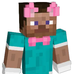 vajt Minecraft avatar bust