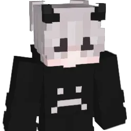 vandaals Minecraft avatar bust