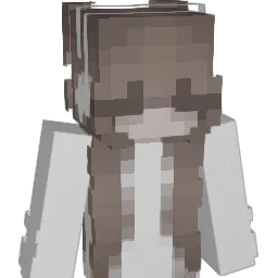 vanillestokje Minecraft avatar bust