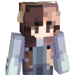 vargelina Minecraft avatar bust