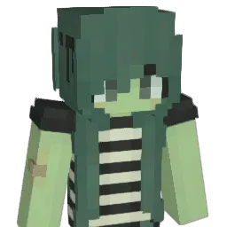 vealentines Minecraft avatar bust