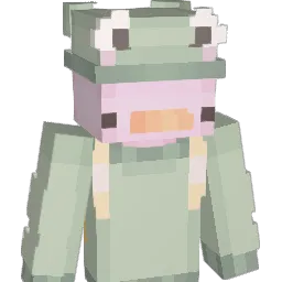 veggu Minecraft avatar bust